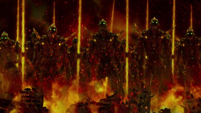 Giant God Warrior Appears in Tokyo backdrop 4
