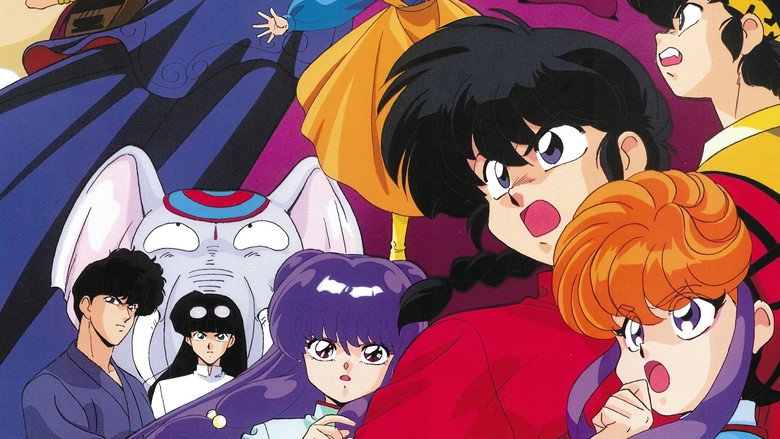 Ranma 1/2 the Movie: Big Trouble in Nekonron, China backdrop 2