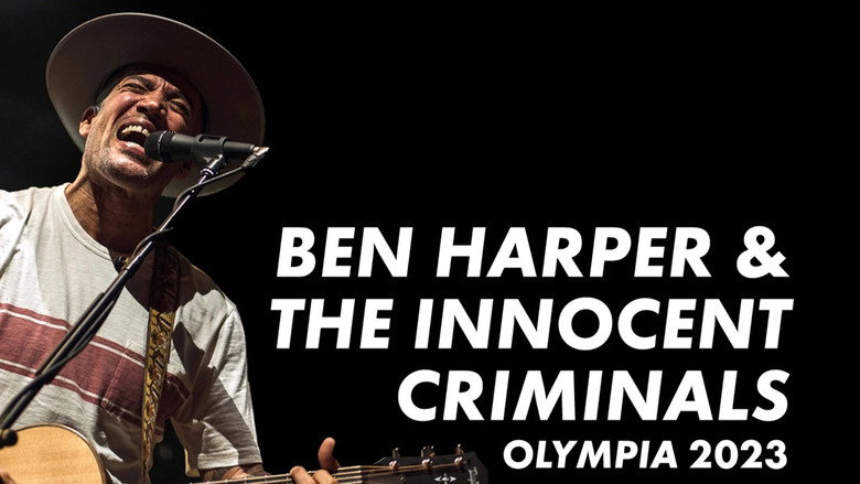 Ben Harper & The Innocent Criminals Olympia 2023 backdrop 2