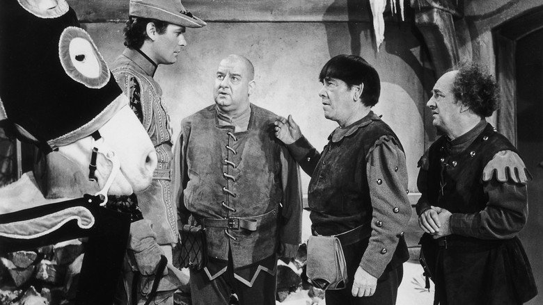 Snow White and the Three Stooges backdrop 6