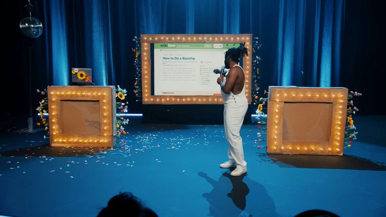 Demi Adejuyigbe: Is Going to Do One (1) Backflip backdrop 6