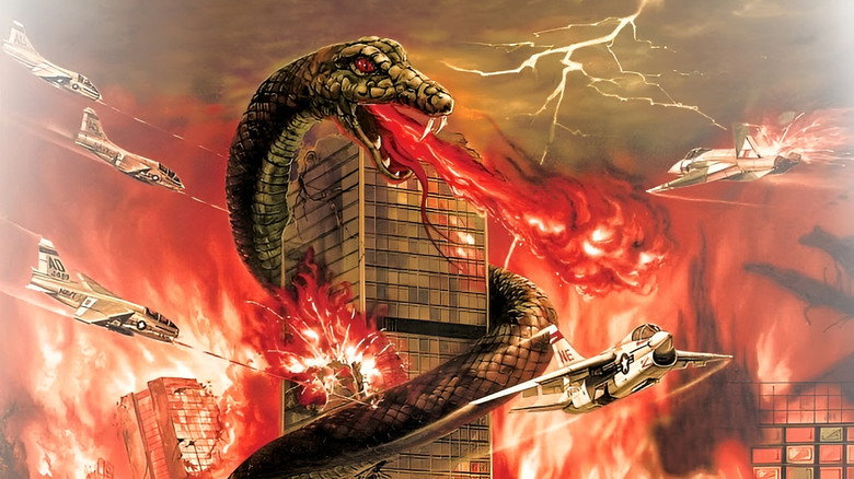 Thunder of Gigantic Serpent backdrop 3