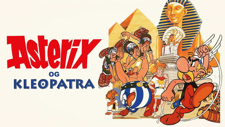 Asterix and Cleopatra backdrop 3