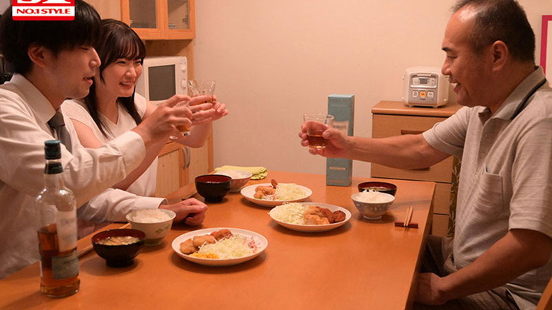Father-In-Law Who I Adored Changed After Drinking And Ravaged Me Wildly In Front of Husband. Mei Washio backdrop 3