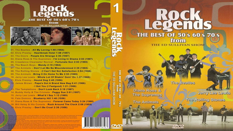 Rock Legends (The Best Of 50's 60's 70's From The Ed Sullivan's Show) VOL. 1線上电影看完整版