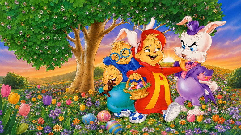 Alvin and the Chipmunks: The Easter Chipmunk backdrop 3