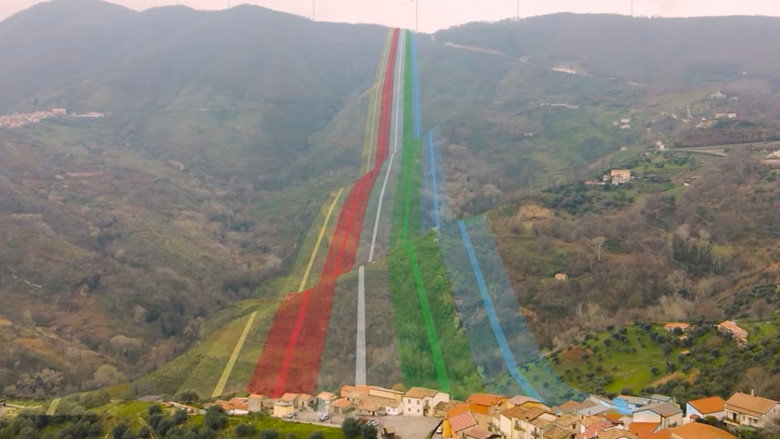 Straight Line Battle backdrop 1