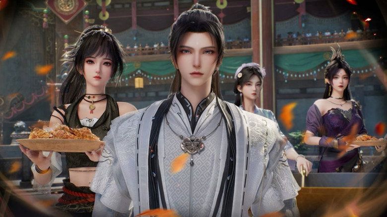 Eat Around the Mortal World backdrop 2