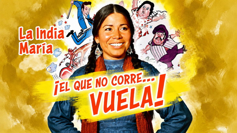¡El que no corre... vuela! backdrop 3