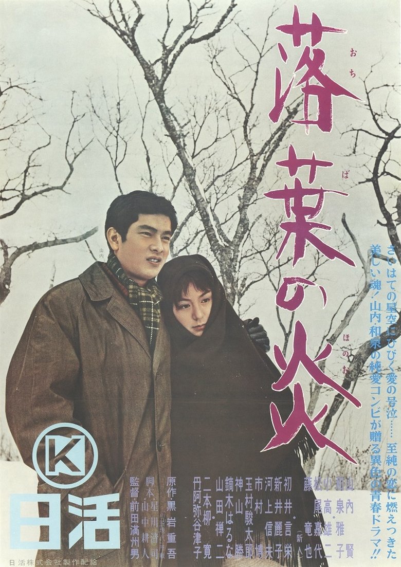 落葉の炎