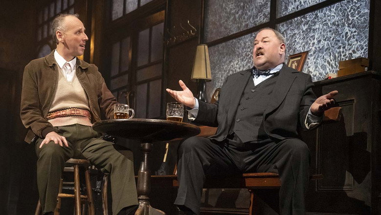 National Theatre Live: Hangmen backdrop 3