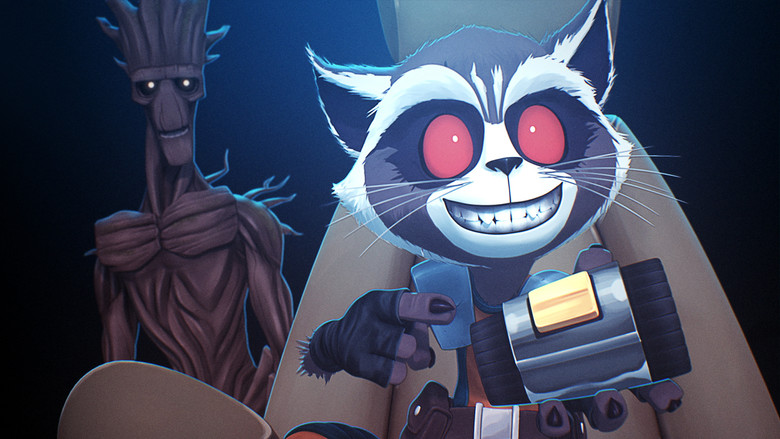 Marvel's Rocket & Groot backdrop 5