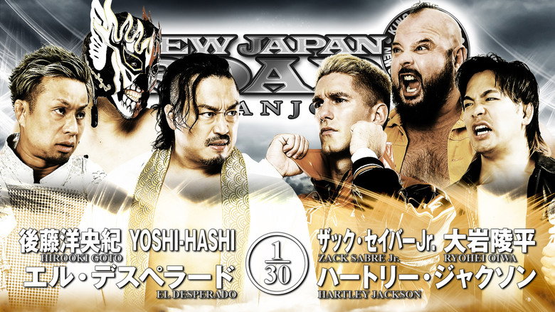 NJPW New Japan Road in Anjo 2025 backdrop 8