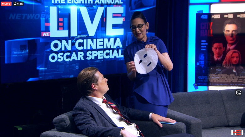 The 8th Annual Live 'On Cinema' Oscar Special backdrop 3