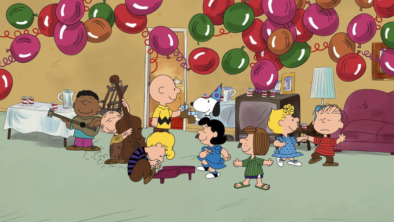 Happy New Year, Charlie Brown backdrop 2