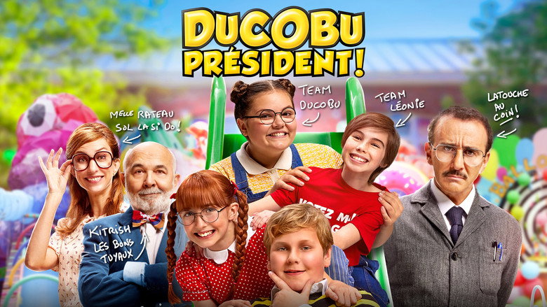 Ducobu 4 President backdrop 2