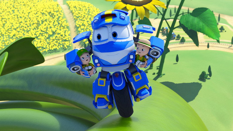 Robot Trains backdrop 2