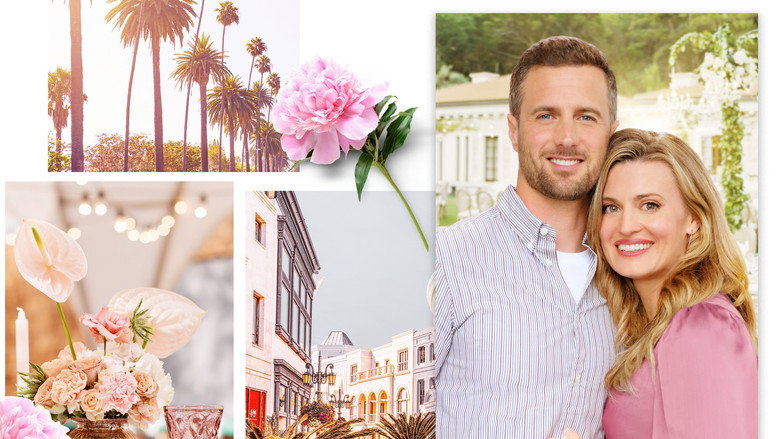 Beverly Hills Wedding backdrop 6