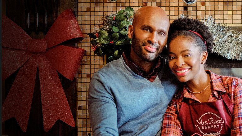 A Sweet Christmas Romance backdrop 5