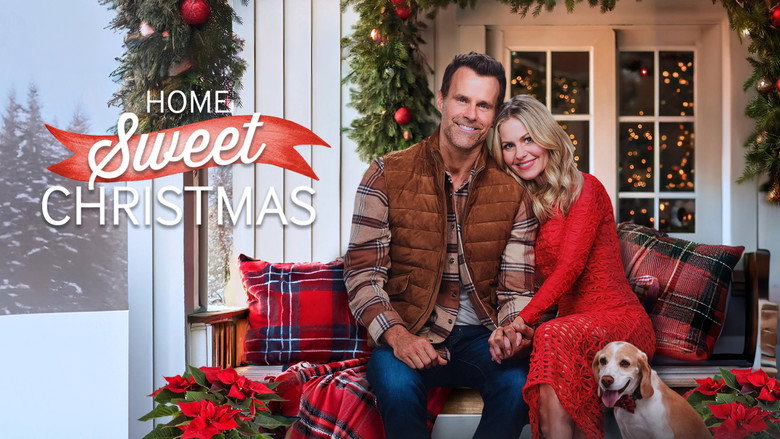 Home Sweet Christmas backdrop 3