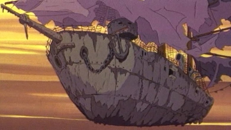 Flying Phantom Ship backdrop 6