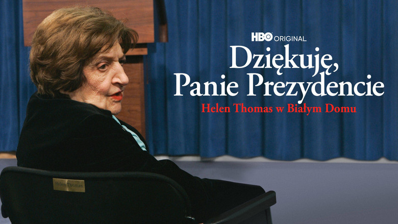 Thank You, Mr. President: Helen Thomas at the White House backdrop 6