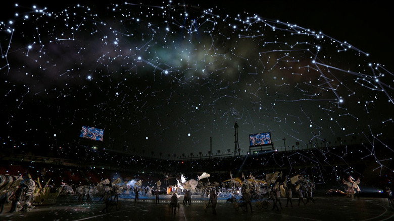 PyeongChang 2018 Olympic Opening Ceremony: Peace in Motion backdrop 4