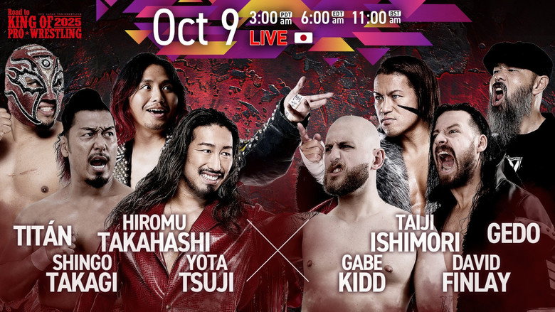 NJPW Road to King of Pro-Wrestling 2025 - Day 3 backdrop 2