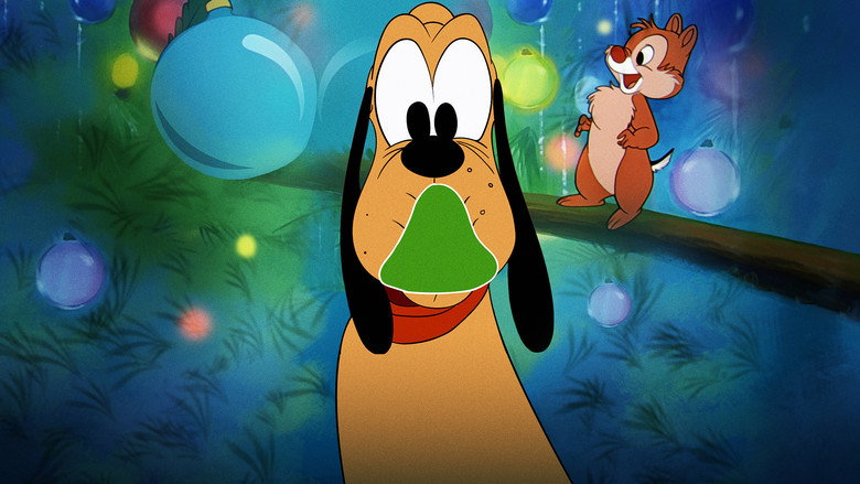 Pluto's Christmas Tree backdrop 3