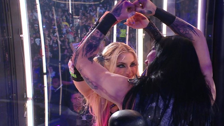 Elimination Chamber backdrop 5