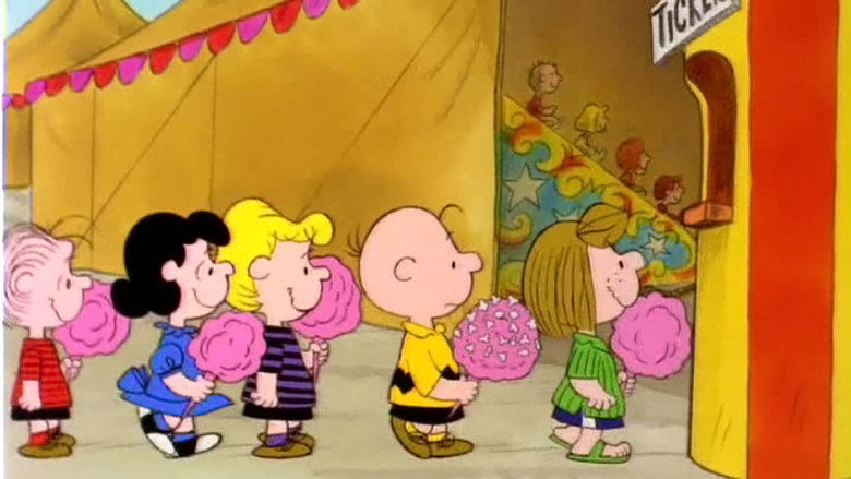 Life Is a Circus, Charlie Brown backdrop 2