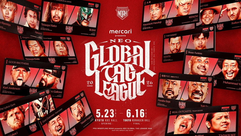 NOAH Neo Global Tag League 2026 ~ Day 12 backdrop 9