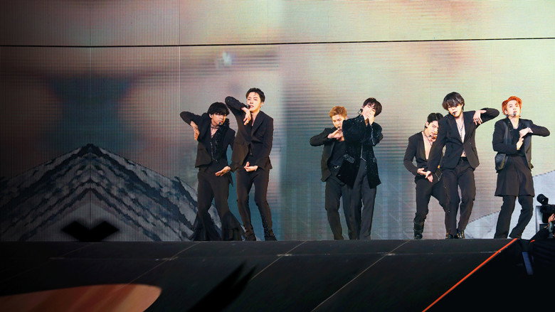 BTS: Permission to Dance on Stage - LA backdrop 2