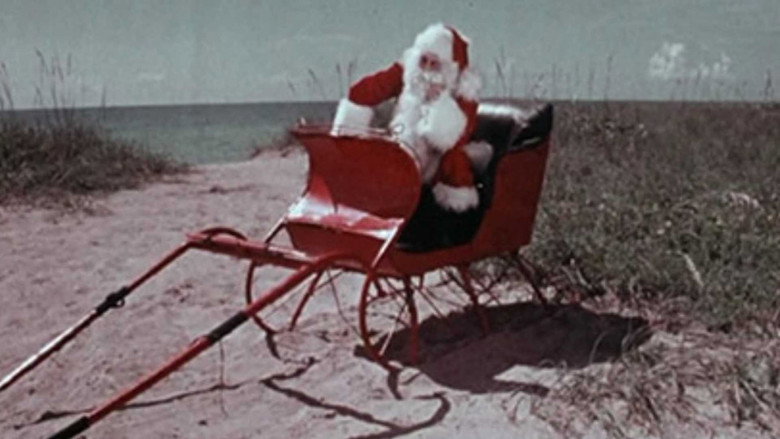 Santa and the Ice Cream Bunny backdrop 6
