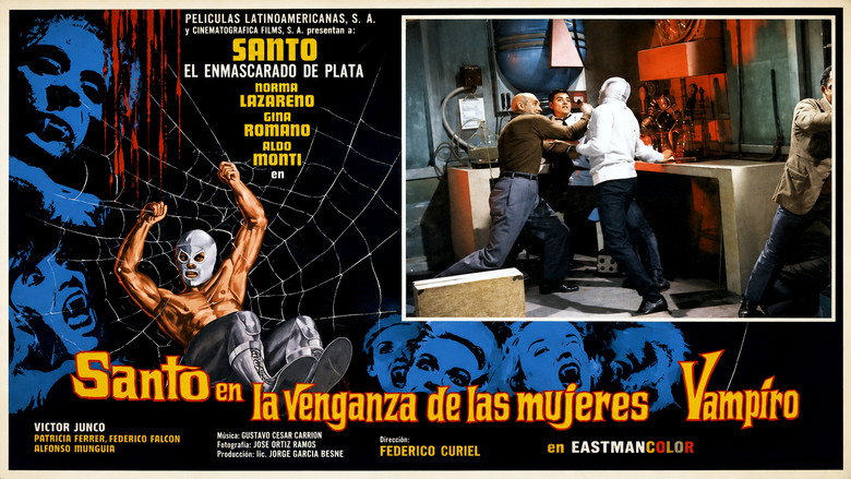 The Vengeance of the Vampire Women backdrop 5