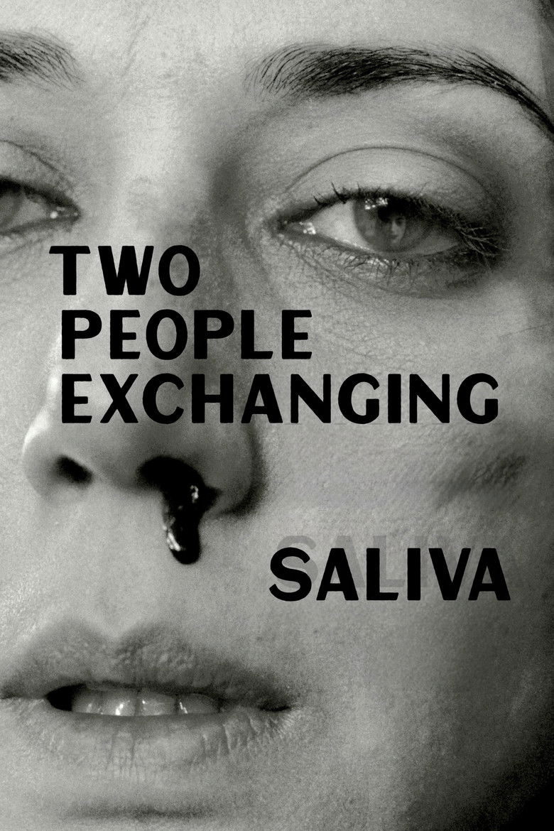 Two People Exchanging Saliva