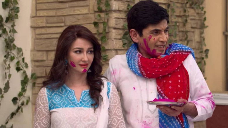 Tiwari and Vibhuti’s Colourful Holi