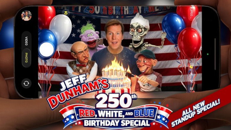Jeff Dunham: 250th Red, White, and Blue Birthday Special backdrop 1