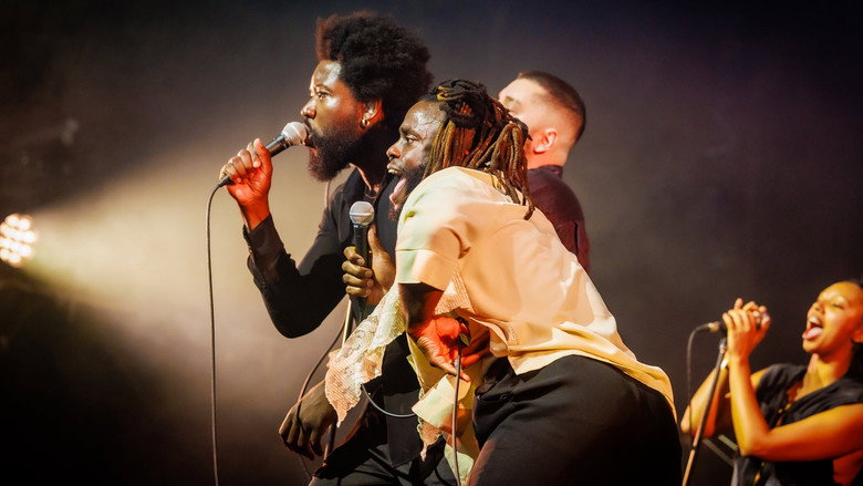 Young Fathers: Live at Best Kept Secret 2023 backdrop 1