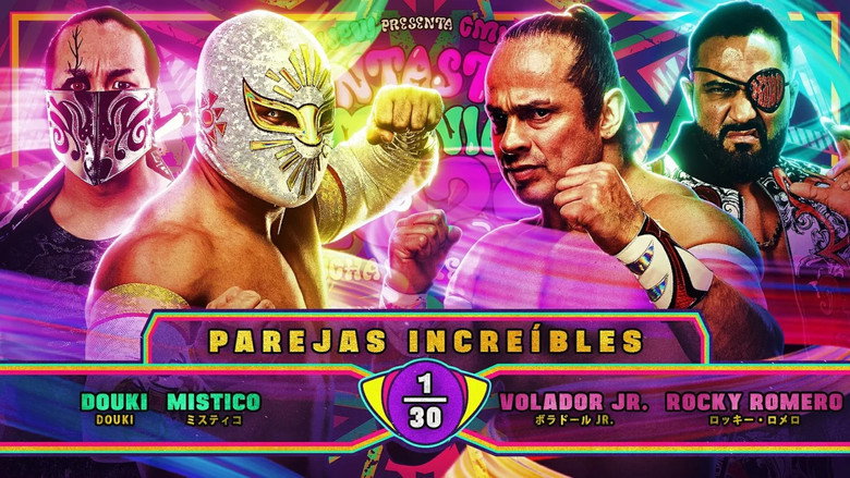NJPW Presents CMLL Fantastica Mania 2024 - Lucha Libre USA backdrop 1