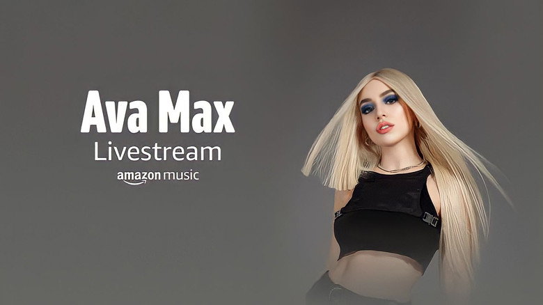 Ava Max - Amazon Live Music Live Series backdrop 1