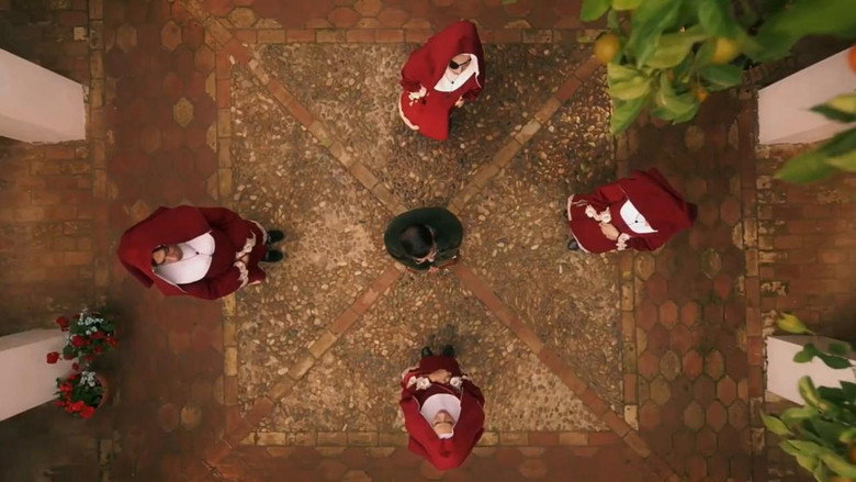 La reina del convento backdrop 4