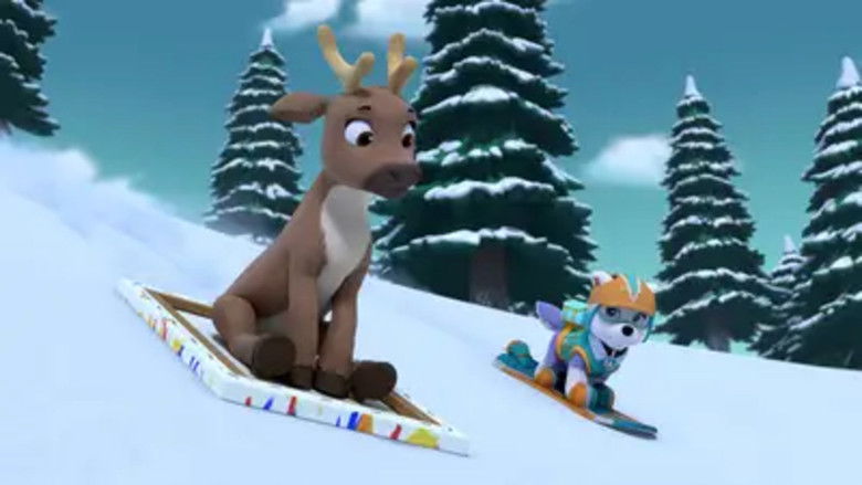 Pups Save a Baby Caribou