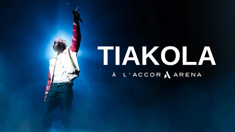 Tiakola à l'Accor Arena backdrop 3