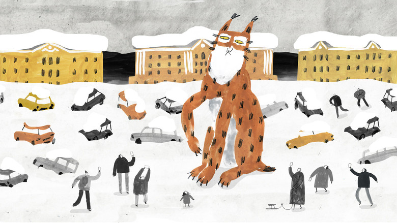 A Lynx in the Town backdrop 2