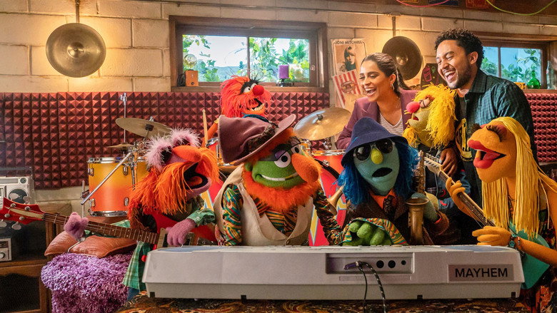 The Muppets Mayhem backdrop 2