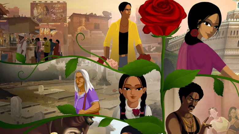 Bombay Rose backdrop 4