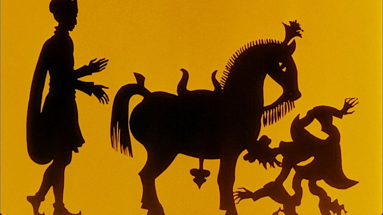 The Adventures of Prince Achmed backdrop 7