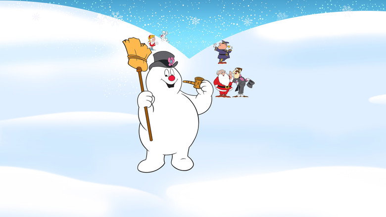 Frosty the Snowman backdrop 4