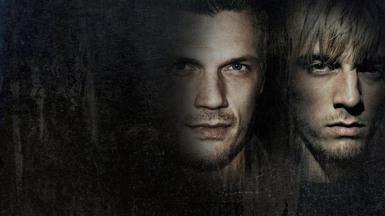 Fallen Idols: Nick and Aaron Carter backdrop 5